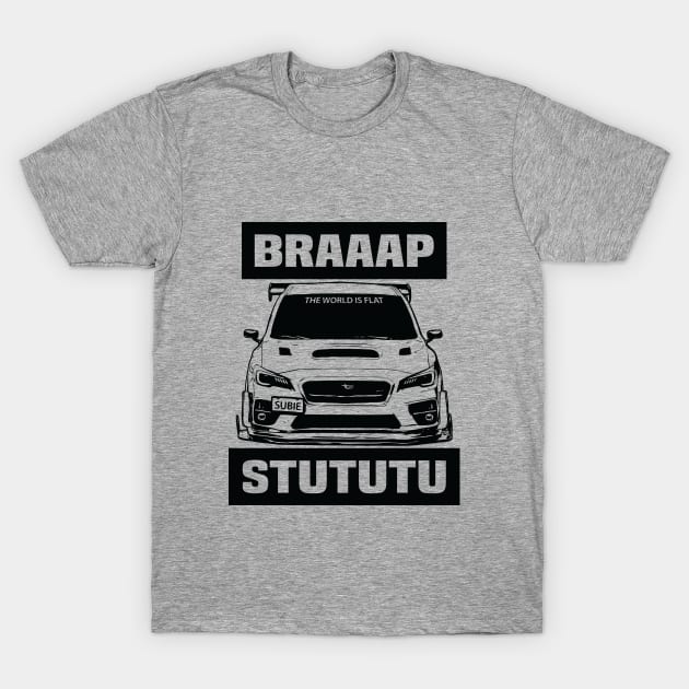 Subaru WRX STI Car - Impreza Raptor Eye Modified JDM Car T-Shirt by JDM-Rey